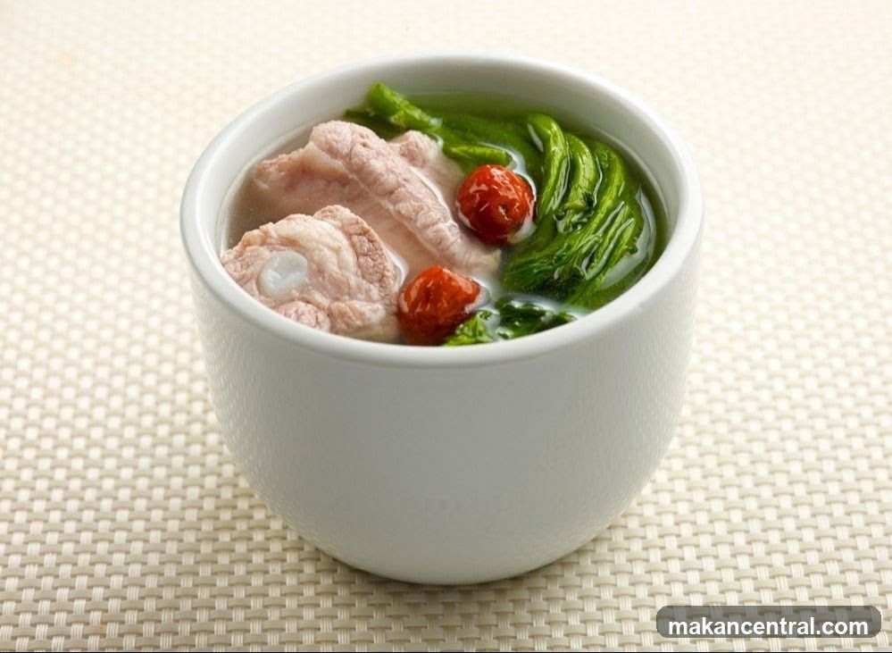 Pork Rib and Vegetable Soup