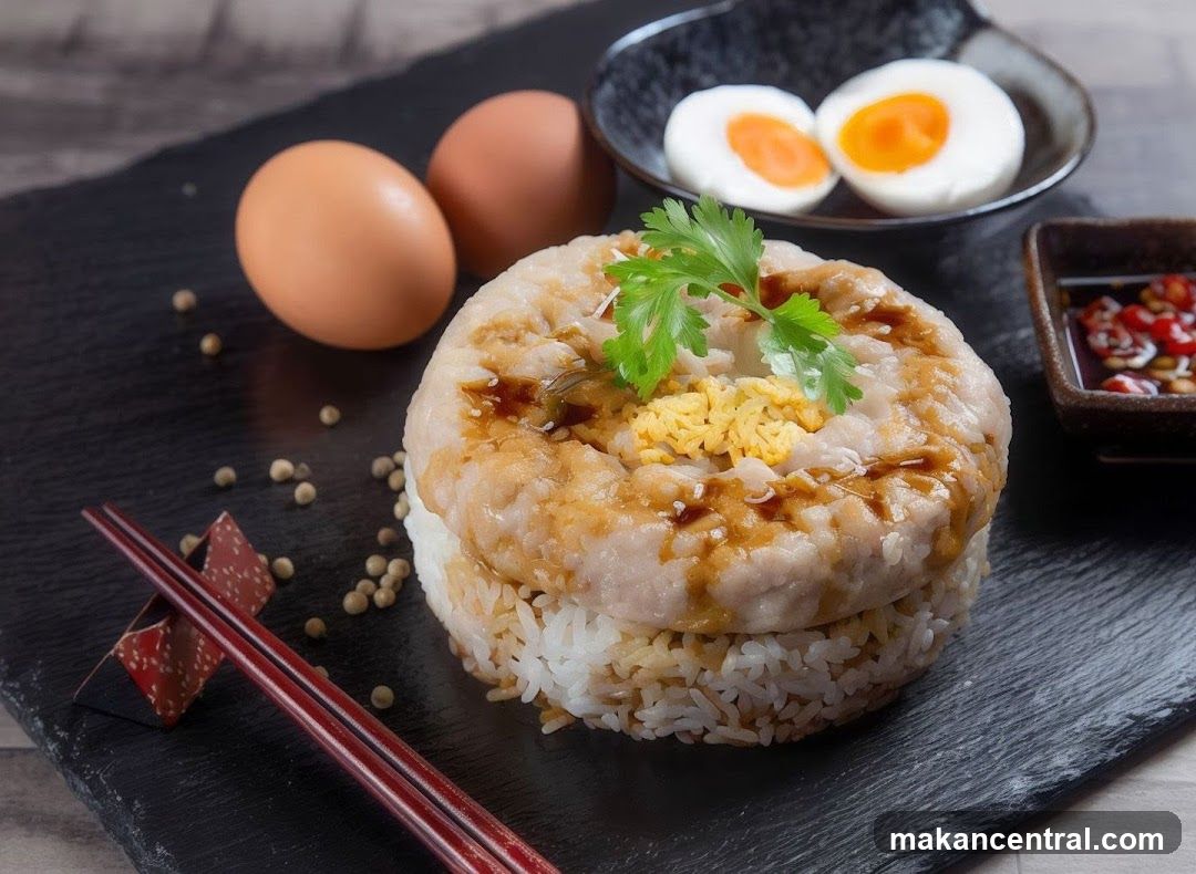 Steamed Rice with Toppings