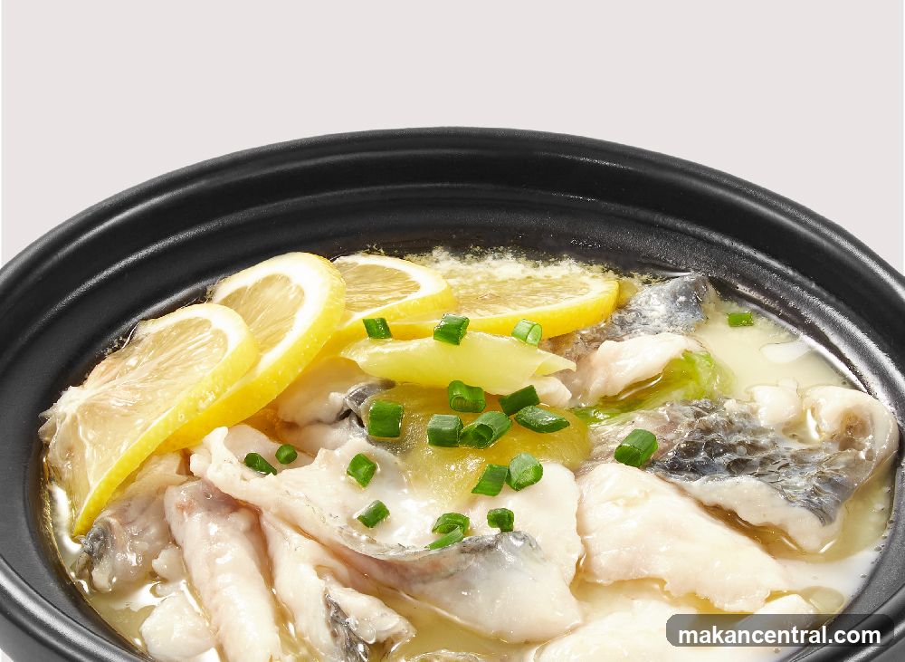 Steamed Fish with Lemon