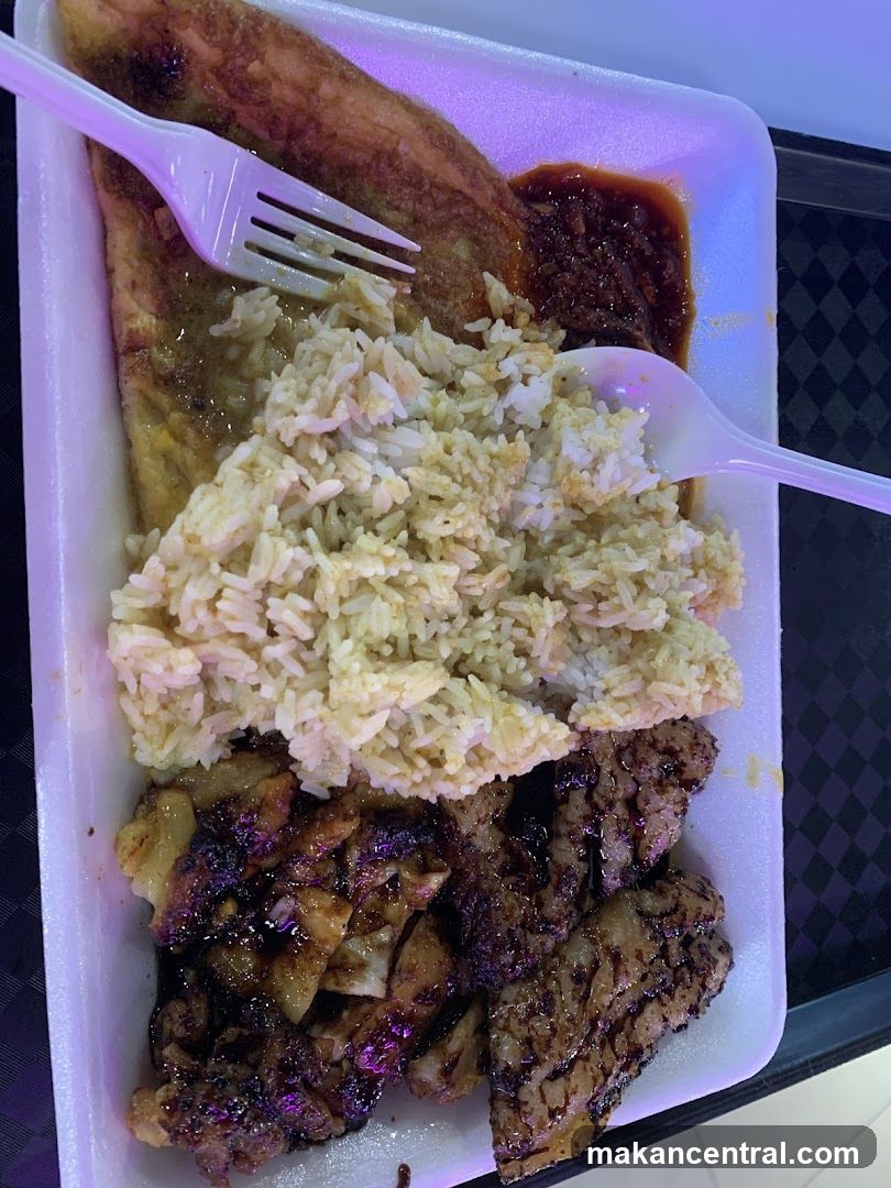 Rice and Meat Platter