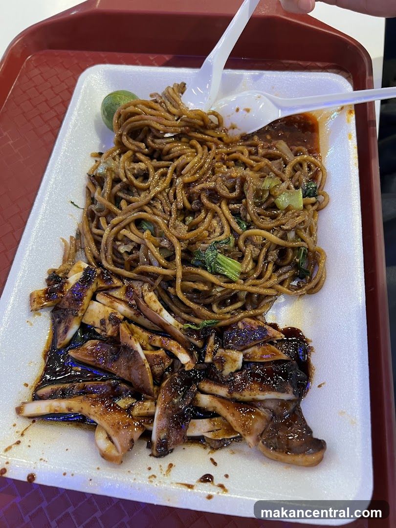 Noodles with Squid