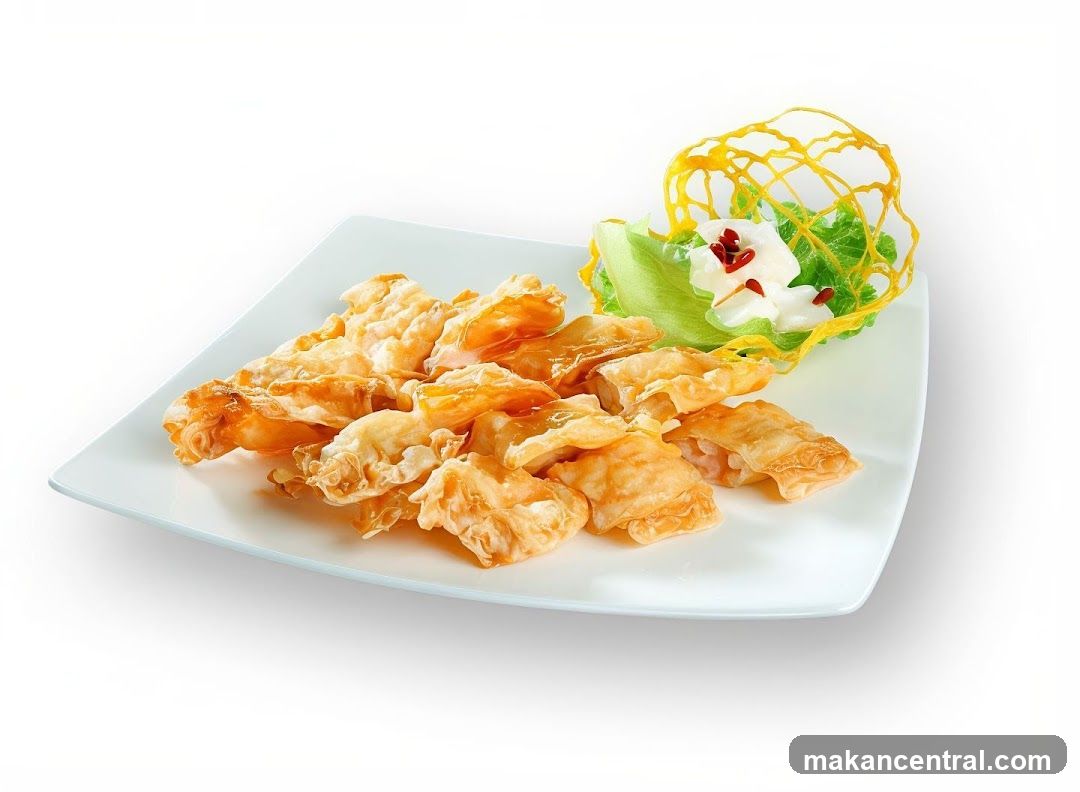 Crispy Fried Shrimp Rolls