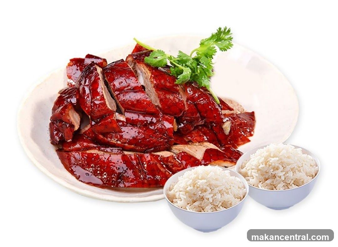 Roast Duck with Rice