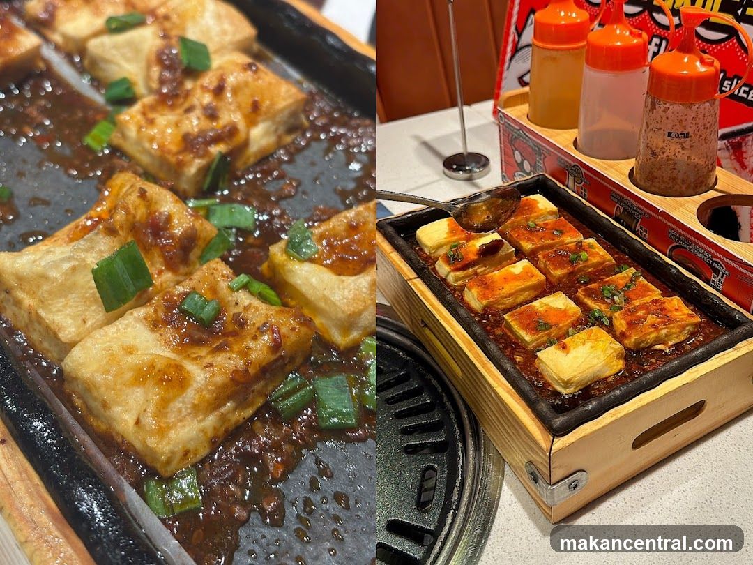 Sizzling Tofu Dish