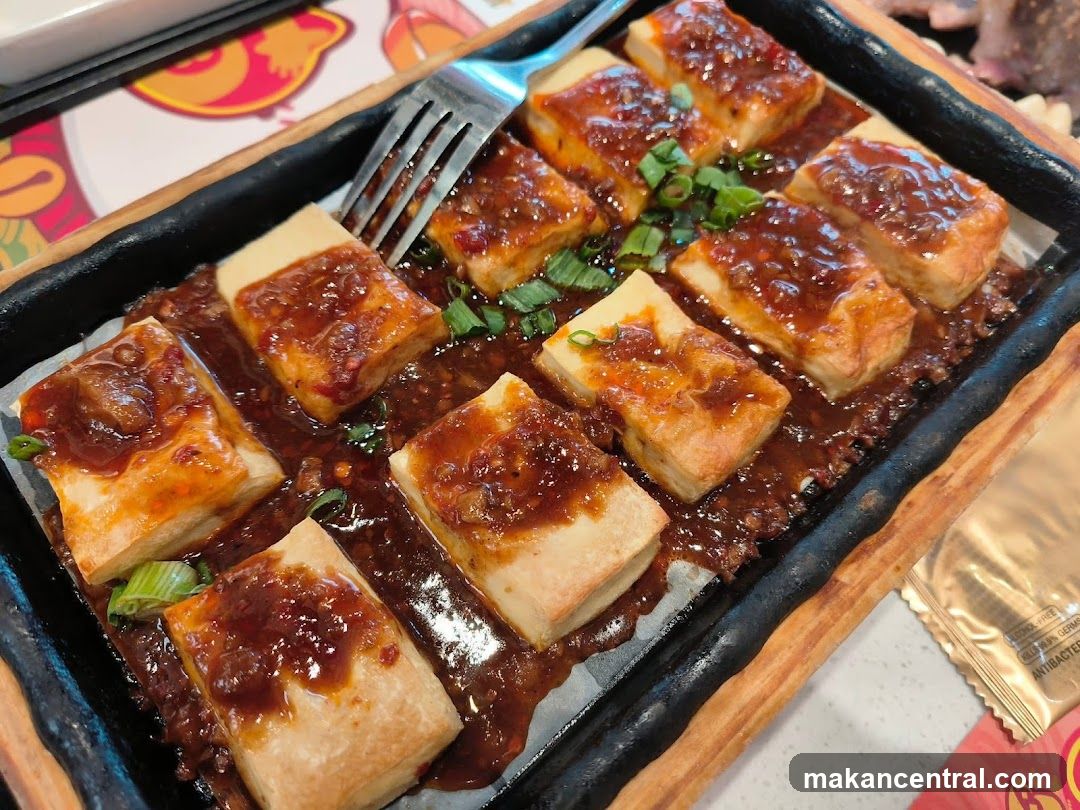 Sizzling Tofu Dish