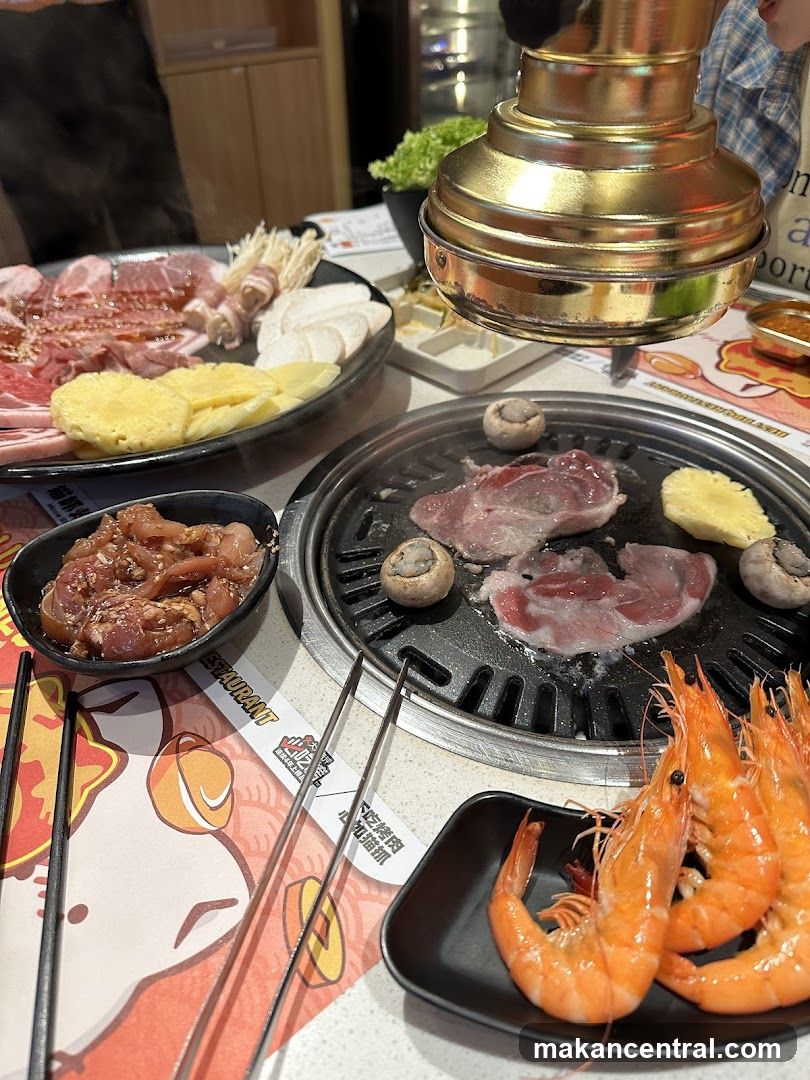 Korean BBQ Table Setting