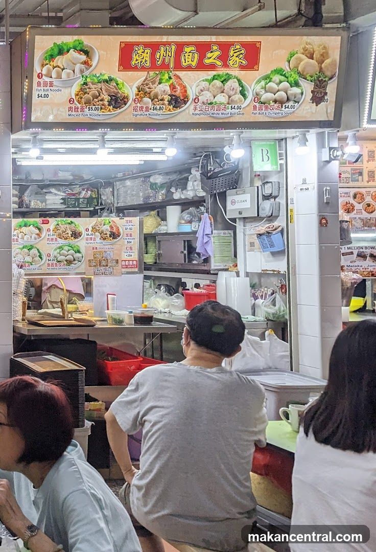 Food Stall Menu