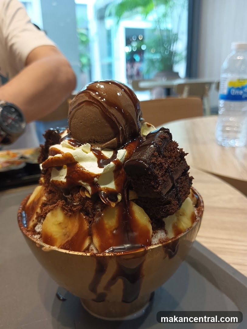 Chocolate Banana Bingsu
