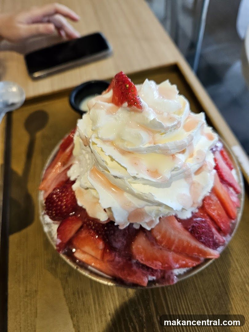 Strawberry Bingsu