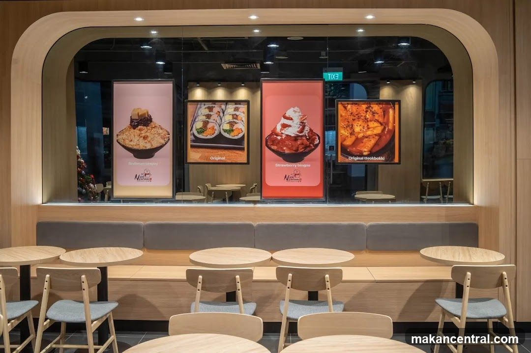 Korean Dessert Cafe Interior