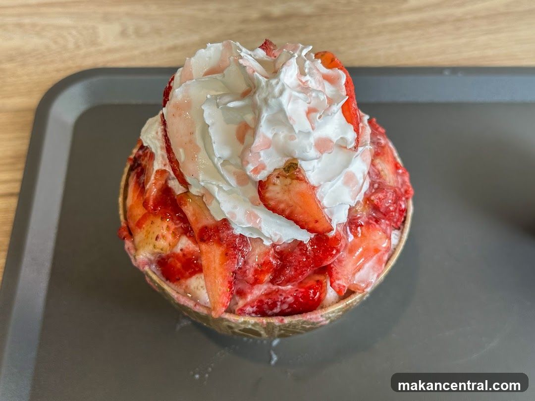 Strawberry Dessert with Whipped Cream