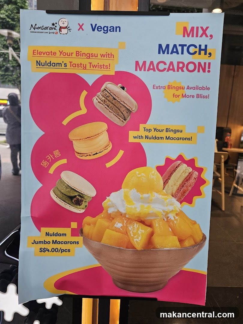 Nunsaran Korean Dessert Cafe Advertisement