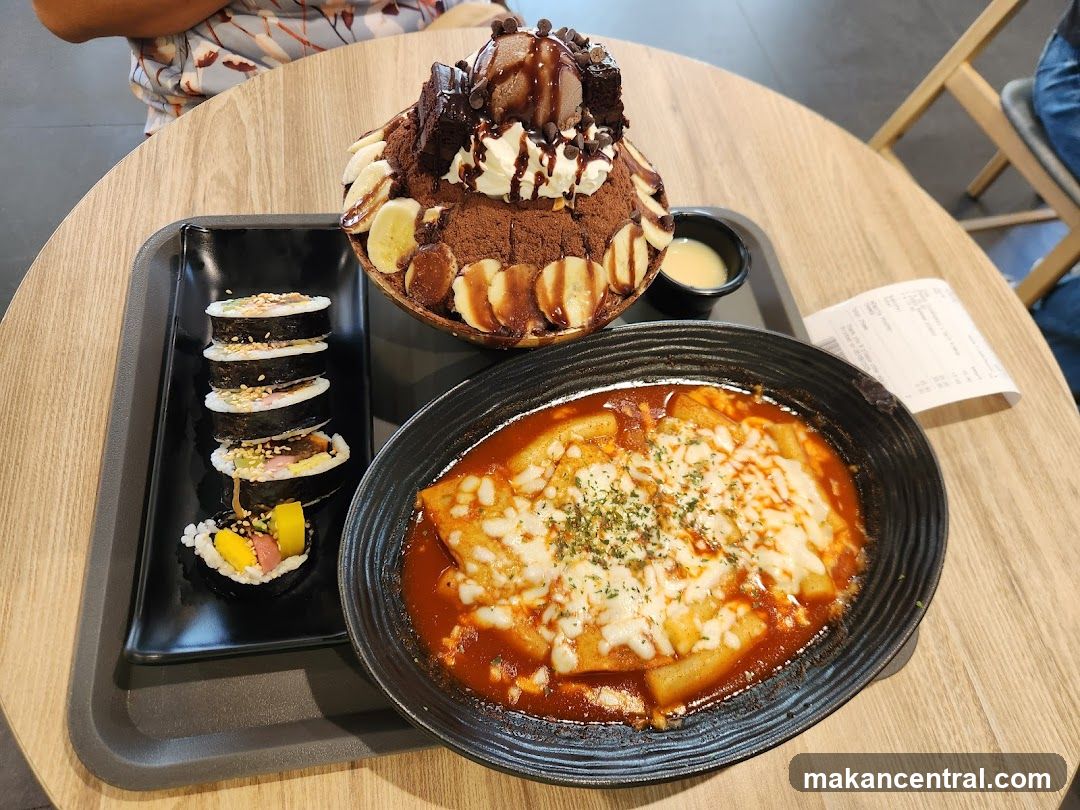 Dessert and Korean Food