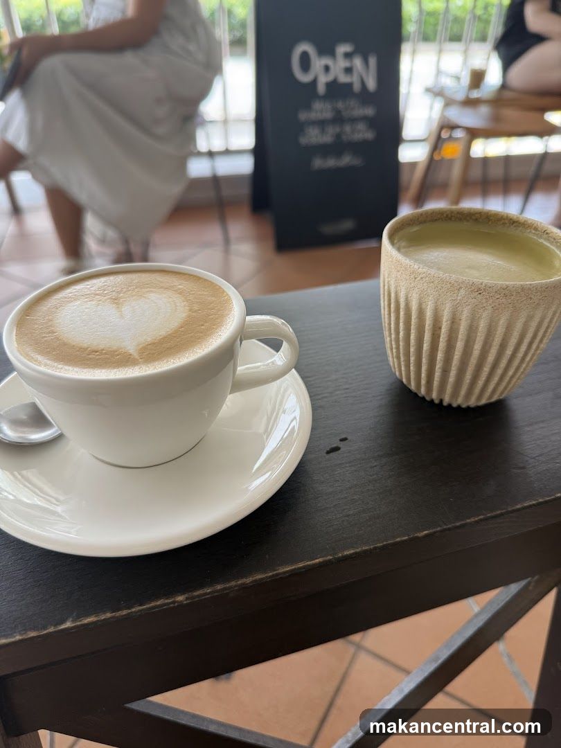Coffee and Matcha