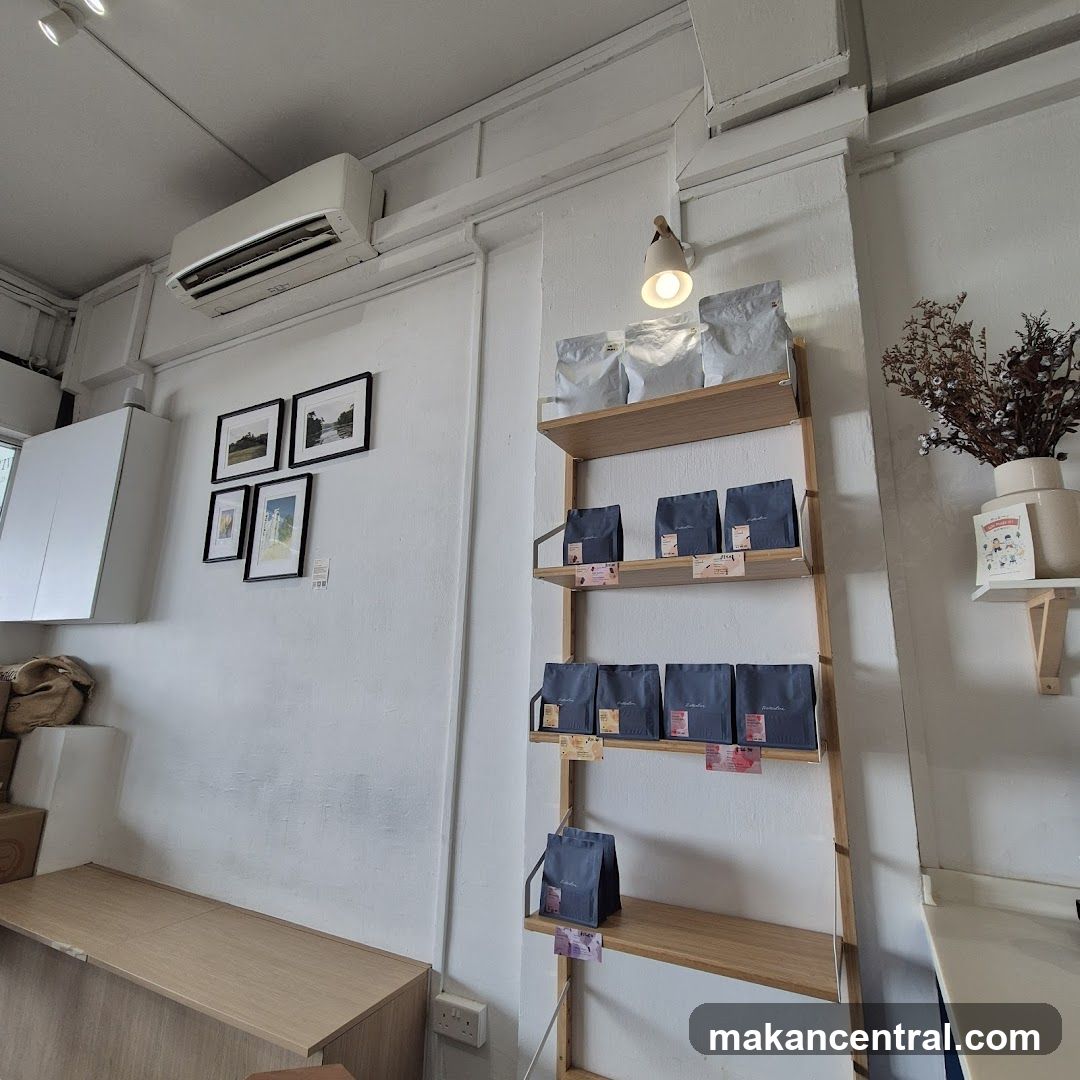 Coffee Bags on Shelves