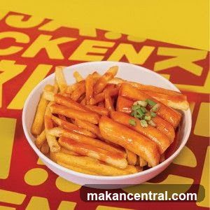 French Fries and Tteokbokki