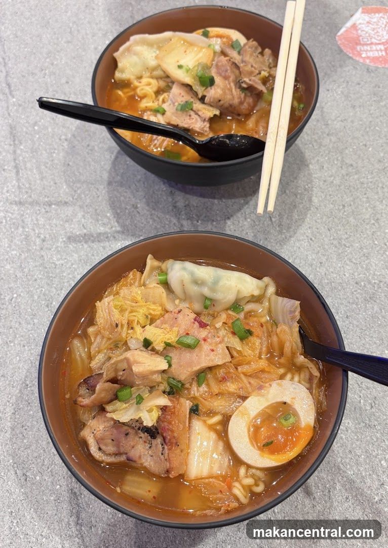 Kimchi Ramen Bowls