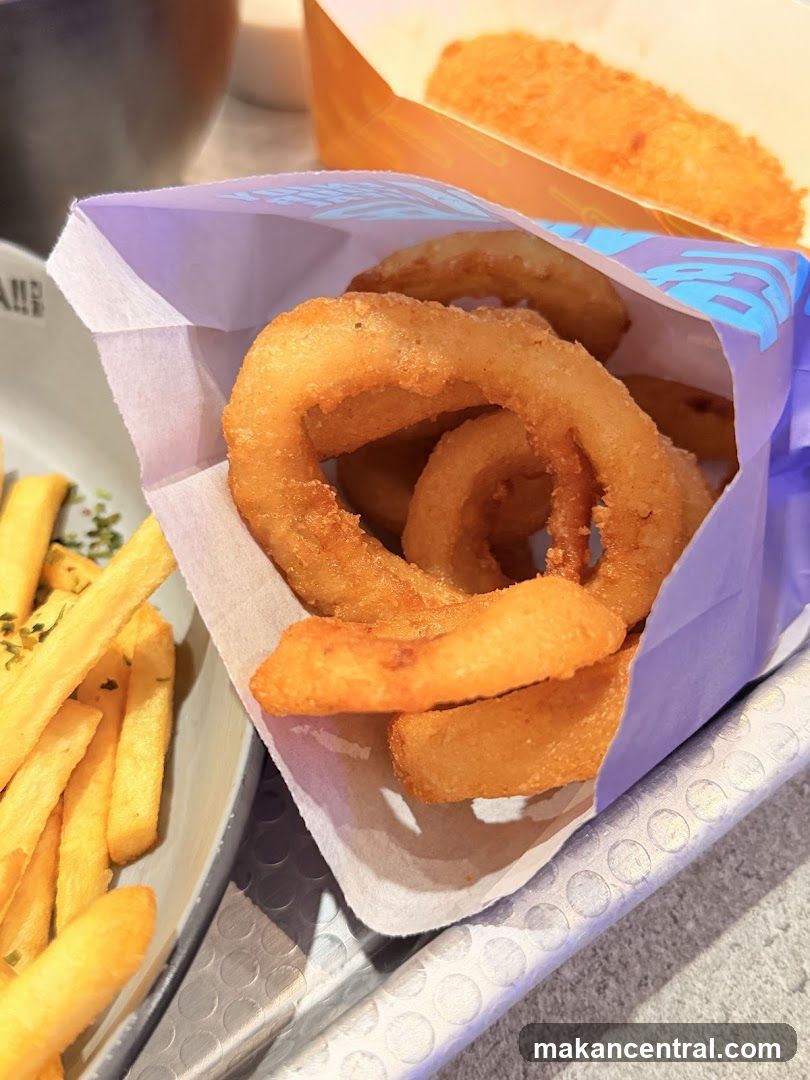 Onion Rings and Fries