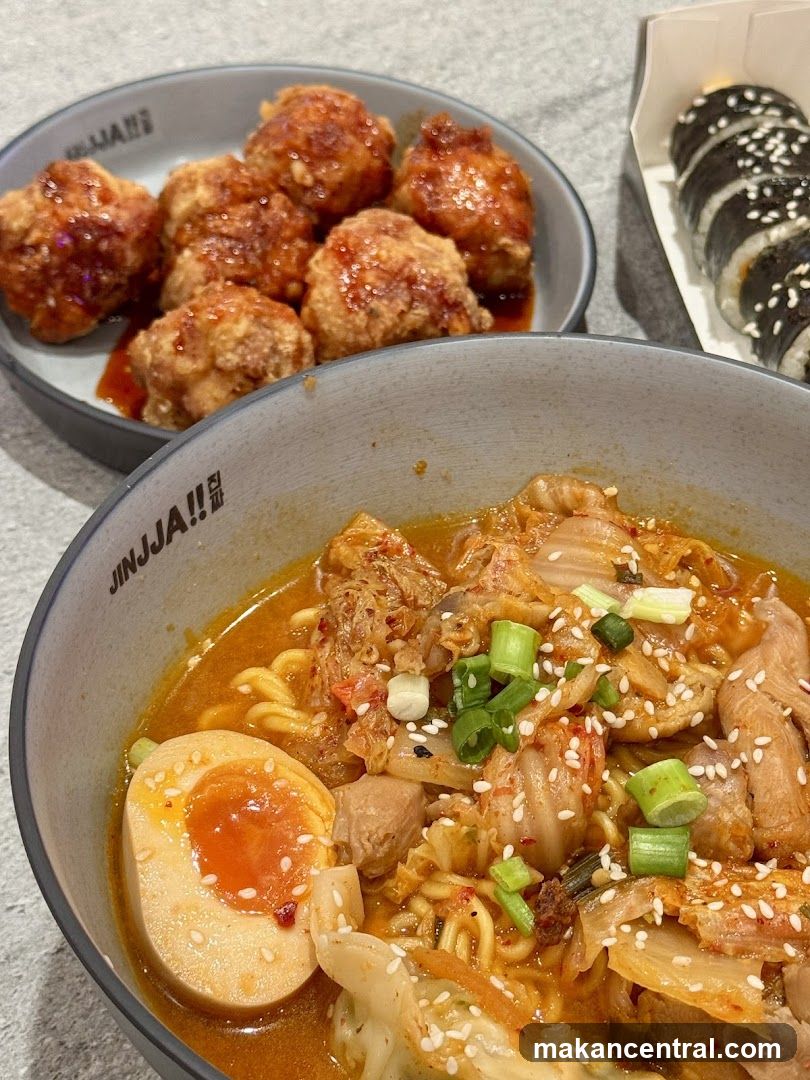 Korean Food Spread