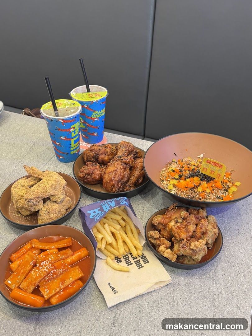 Korean Fried Chicken Meal