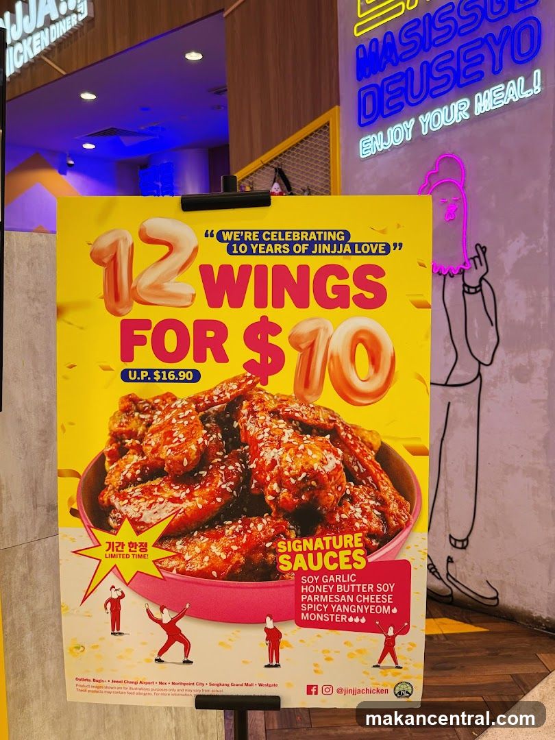 12 Wings for $10 Promotion