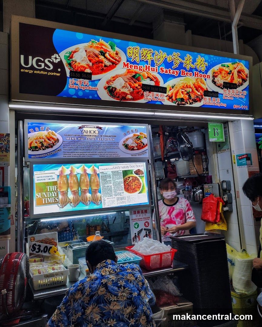 Food Stall with Menu Display