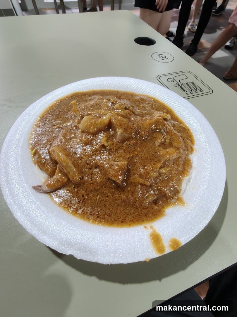 Curry dish on a plate