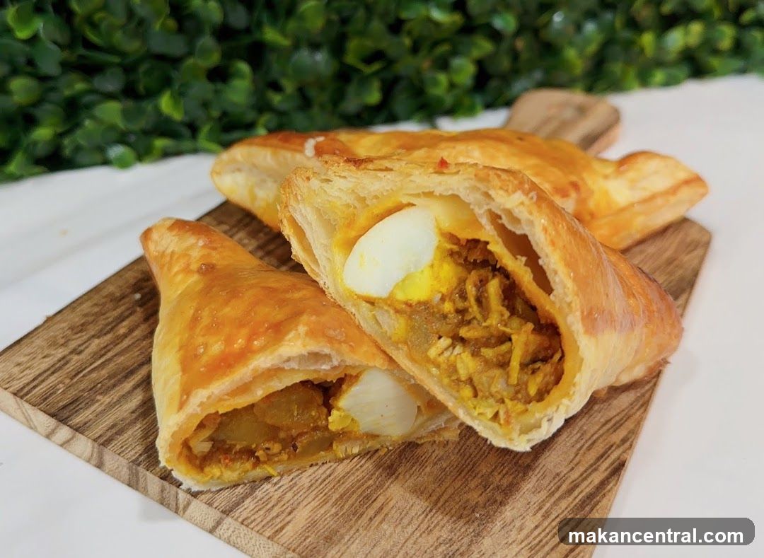 Savory Pastries with Egg and Filling