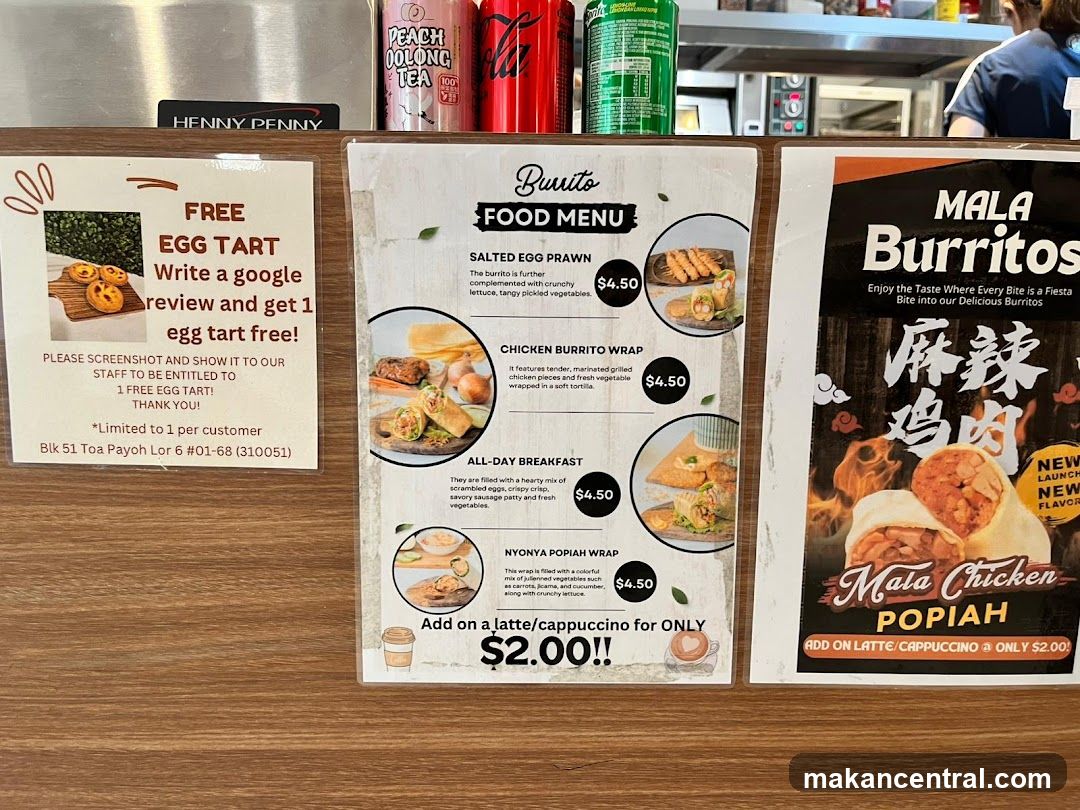 Food Menu and Promotion