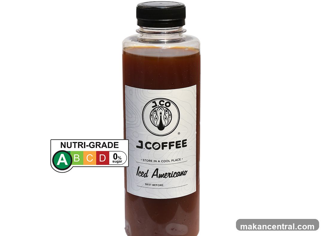 Iced Americano Coffee Bottle
