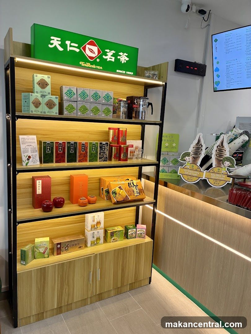 Tea Shop Display