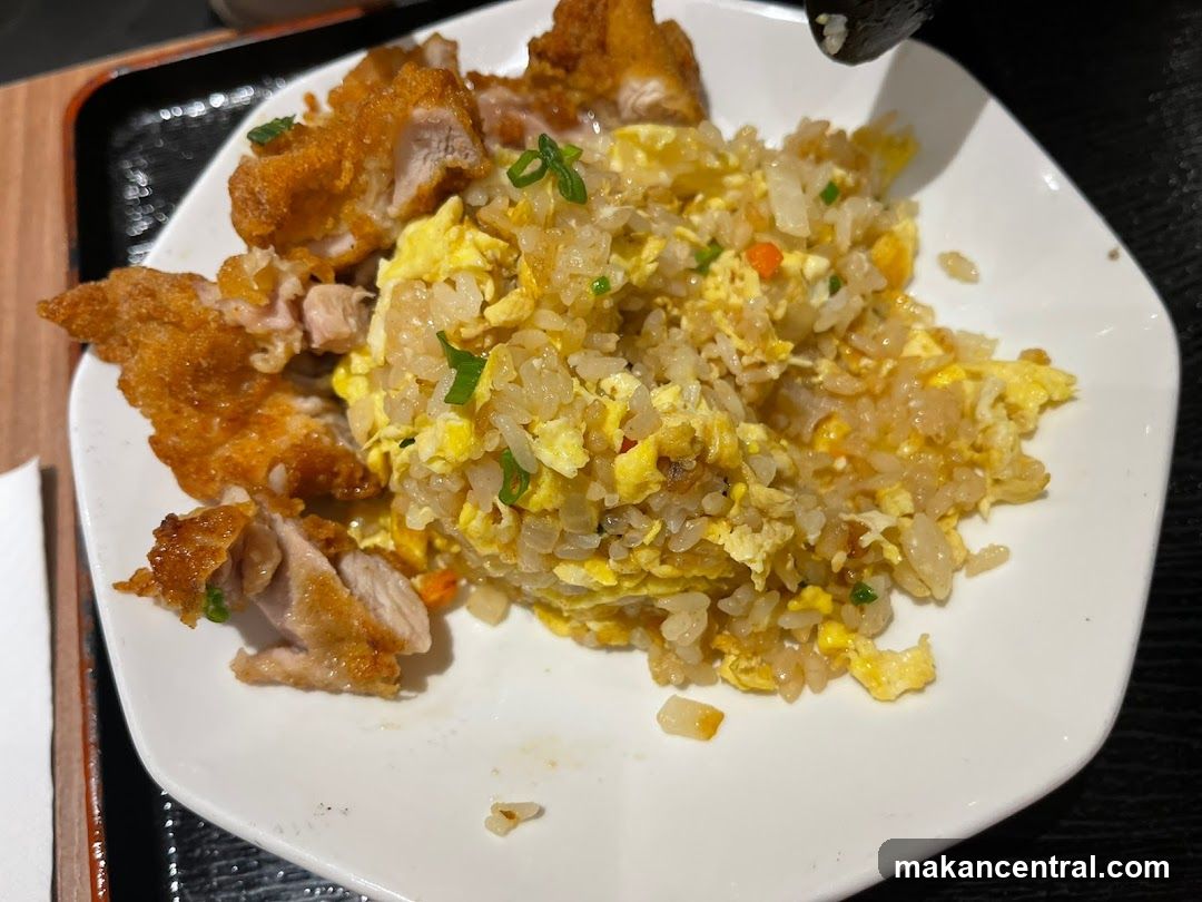 Fried Chicken and Fried Rice