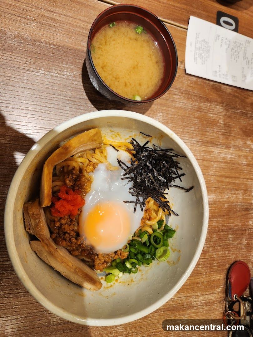 Noodle Bowl with Miso Soup