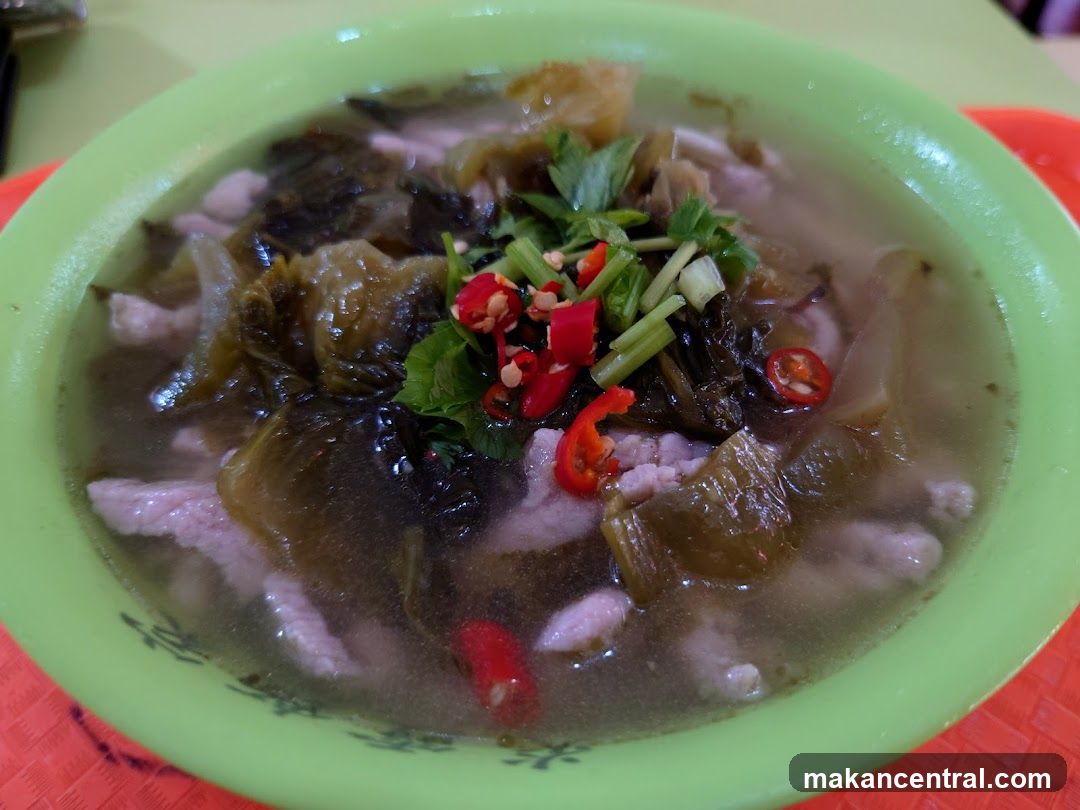Pickled Vegetable and Pork Soup