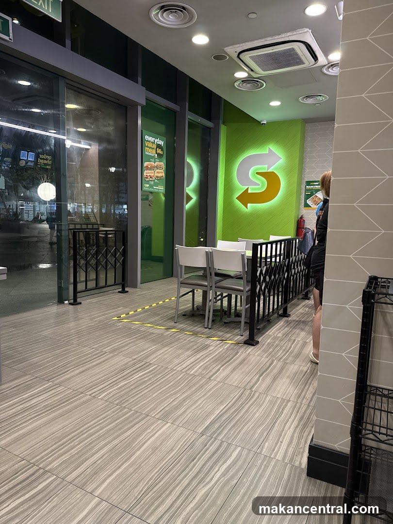 Subway Restaurant Interior