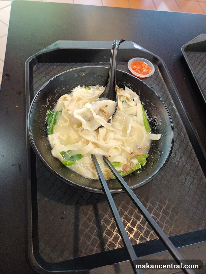 Noodles with Dumplings
