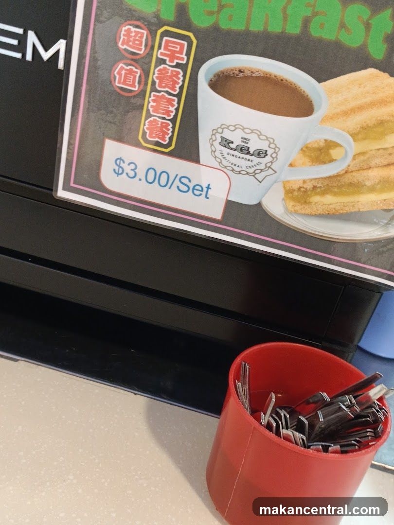 Breakfast Set Advertisement