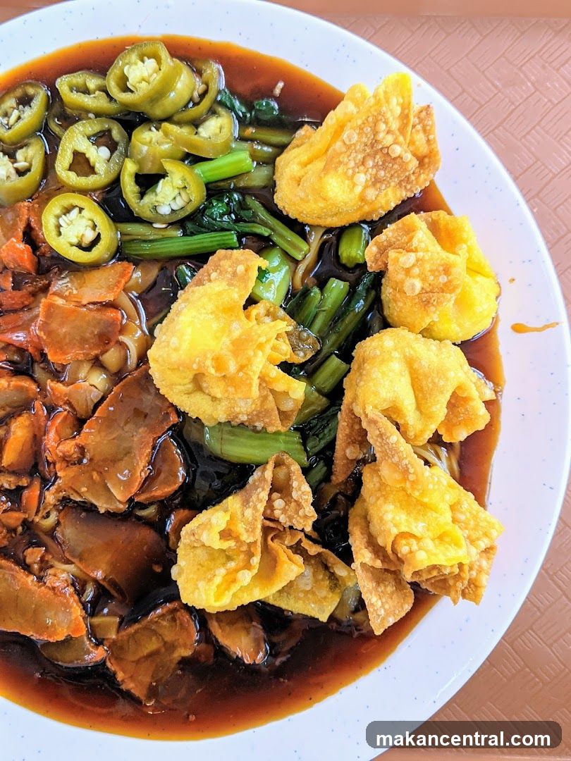 Noodles with Pork and Wontons