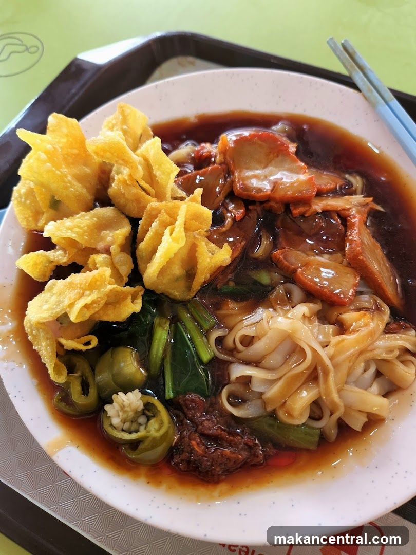 Noodles with Char Siu and Wontons