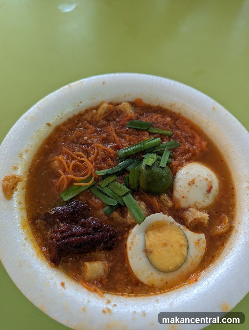 Noodle Soup with Egg and Chili Paste