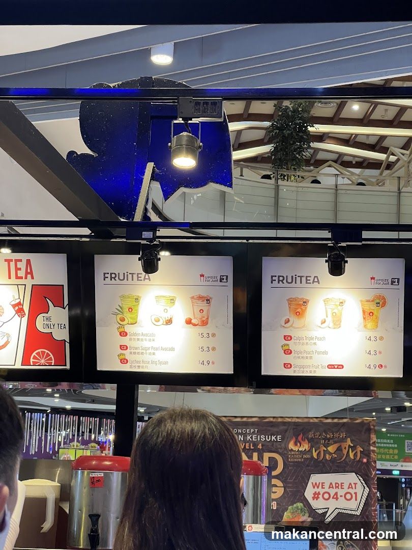FRUITEA Menu