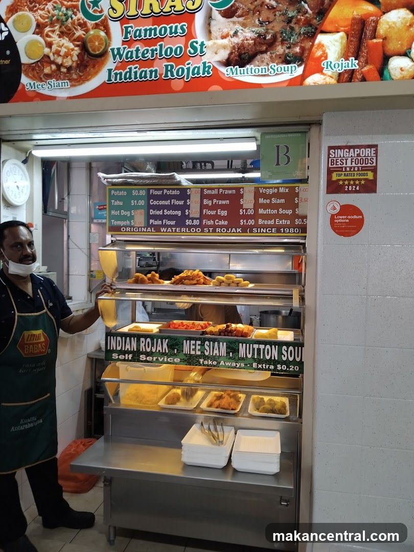 Food Stall with Menu