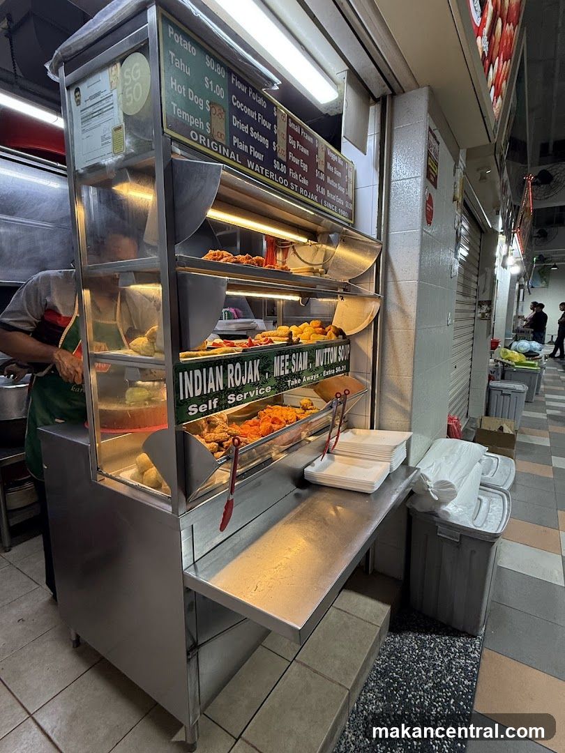 Indian Rojak Menu