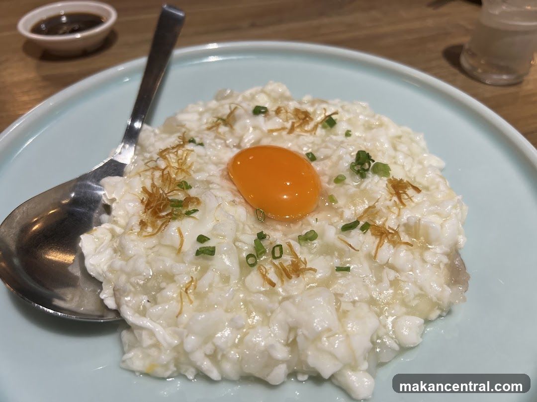 Steamed Egg with Egg Yolk