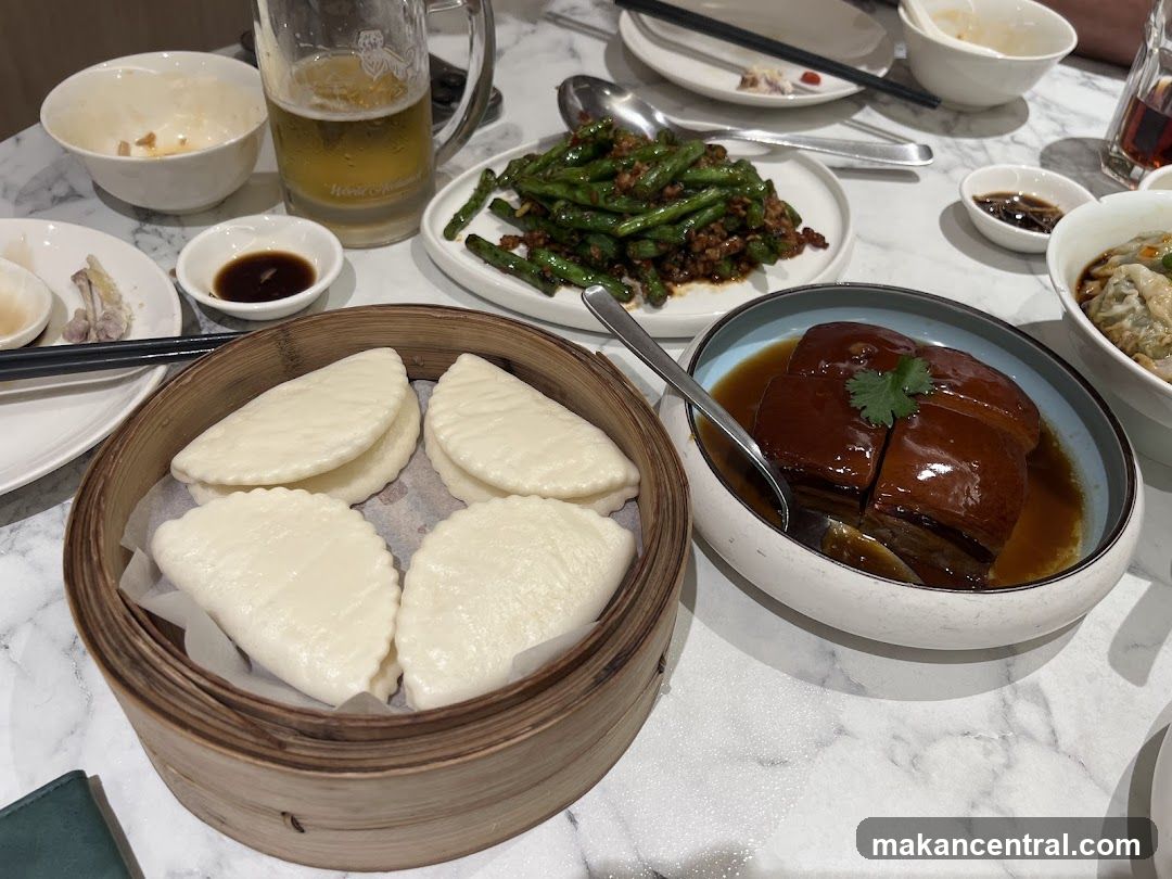 Table with Chinese Food