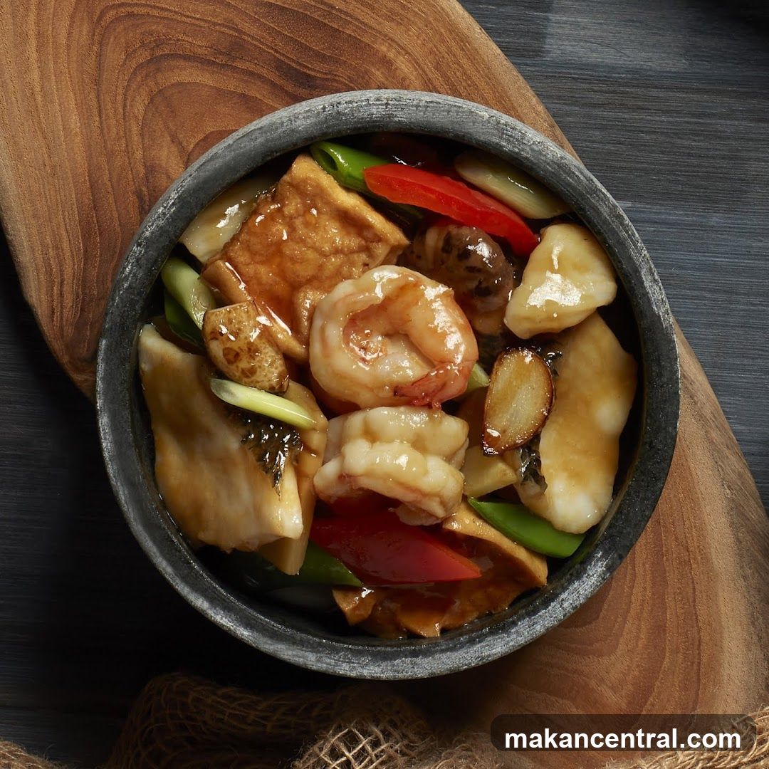 Seafood and Tofu Stir-fry