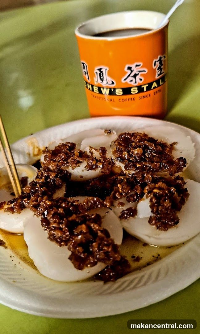 Traditional Coffee and Savory Snack