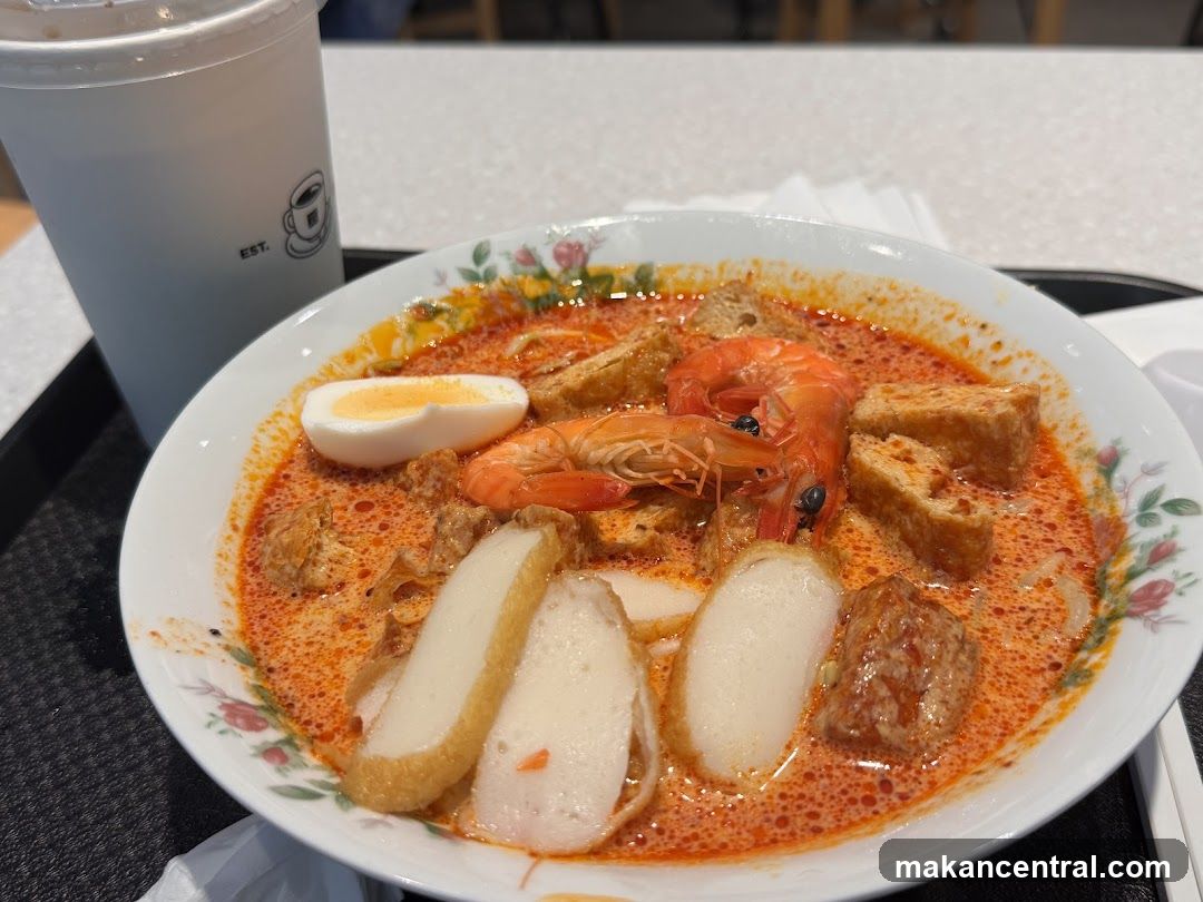 Laksa with Drink