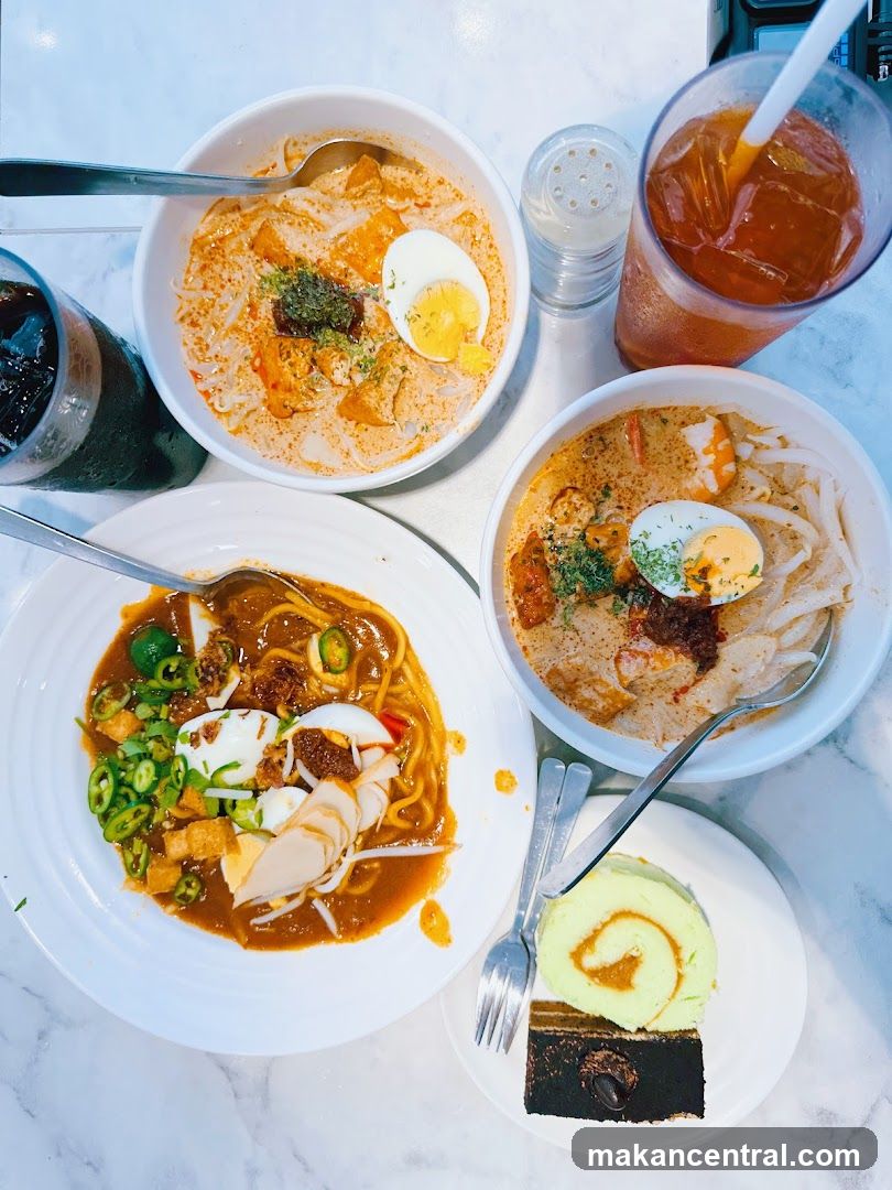 Noodle Dishes and Desserts