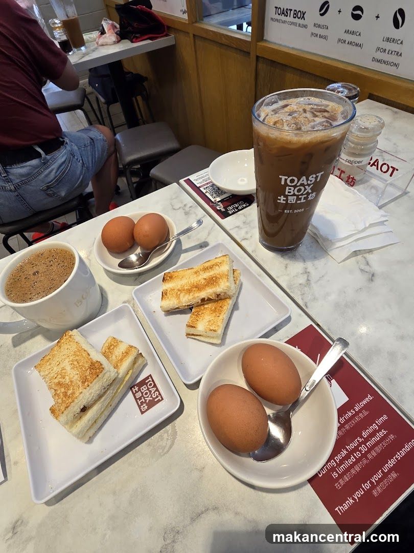 Toast Box Breakfast